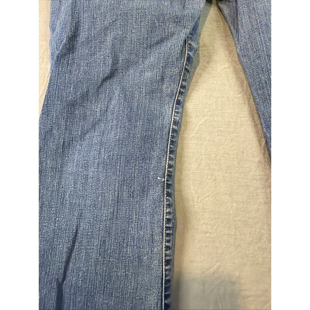 Levi's 515 Nouveau Boot Cut Stretch Jeans Women's Size 6 Short Medium Wash - Picture 15 of 16